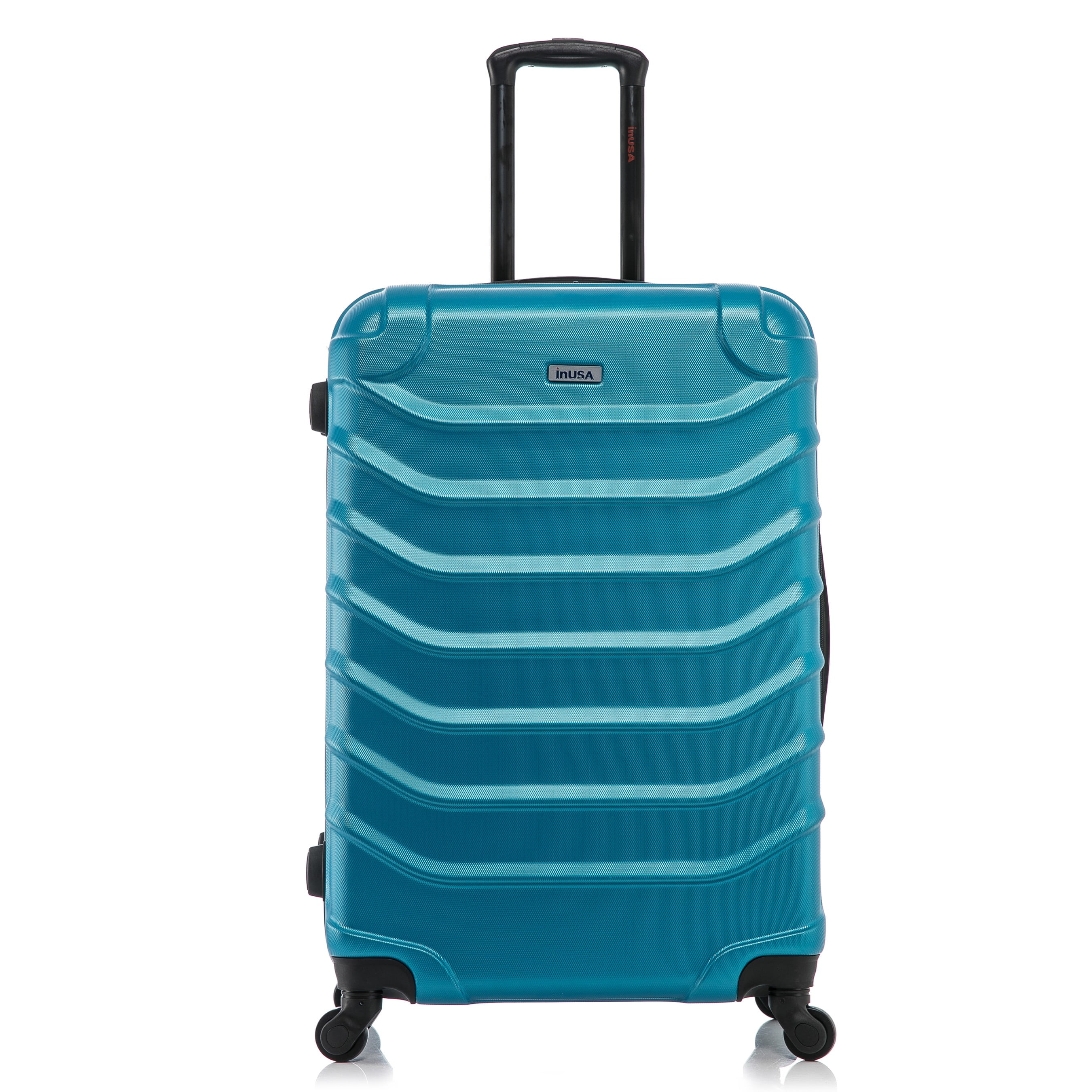 InUSA Endurance 28" Hardside Lightweight Luggage with Spinner Wheels, Handle, and Trolley, Teal