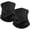 2 Black, variant on 2 Pack Winter Neck Gaiter,Neck Warmer Face Scarf,Windproof Face Mask Cover Cold Weather Scarf for Men and Women
