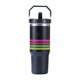 thumbnail image 5 of Stanley Quencher H2.0 Vaso de Coche Flowstate aislado al vacío Nuevo en acero inoxidable de gran capacidad Aislamiento térmico Hielo portátil con asa para agua, té helado o café 30oz, 5 of 8