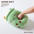 thumbnail image 5 of DITUCU Lindo Boba Té Peluche Juguete Relleno Burbuja Té Peluche Dibujos Animados Suave Helado Leche Té Taza Almohada Hogar Abrazo Regalo para Niños Verde 9.4 Pulgadas TUNC Sencillez, 5 of 5