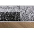 thumbnail image 6 of Rug Branch Contemporary Geometric  Grey Black Indoor Area Rug - 8x10, 6 of 8