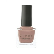 VIVRE - Certified Breathable , Water and Oxygen Permeable ,Vegan, Halal,  Nail Polish : Cozy in Cashmere
