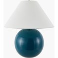 thumbnail image 2 of Livabliss Table Lamps, 20" Stellar Traditional Bedside Nightstand Table Lamp for Bedroom Living Room Office, Blue Body with White Shade (20"H x 19"W x 19"D), 2 of 6