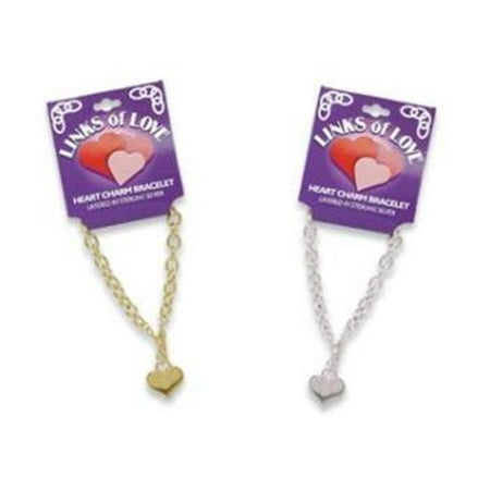 Bulk Buys Links of Love Bracelet Silver - Pack of 3