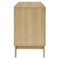 thumbnail image 2 of Modway Soma 6-Drawer Rattan MDF and Particleboard Dresser in Oak, 2 of 7