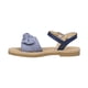 thumbnail image 3 of Sandalias Para Niñas Textil Cuadros Con Moño Formal Casual azul 20 Tropicana 005A6S, 3 of 5