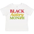 thumbnail image 3 of Inktastic Black History Month Red, Green, Yellow Boys or Girls Toddler T-Shirt, 3 of 5