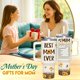 thumbnail image 2 of Vaso AT2Z GLOBAL Best Mom Ever 1,2 L de acero inoxidable, 2 of 7
