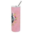 thumbnail image 4 of Carolines Treasures CK4179TBL20 Schnauzer Pink Flowers Stainless Steel 20 oz Skinny Tumbler 20 oz multicolor, 4 of 4