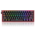 thumbnail image 2 of Teclado Gaming Redragon K617 Fizz 60% cableado RGB 61 teclas, 2 of 8
