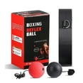 thumbnail image 3 of Juego de pelotas de entrenamiento de velocidad Reflexion - 2 pelotas (20g/80g), cinta ajustable para la cabeza, para la coordinación mano-ojo, entrenamiento de adultos/niños, 3 of 8