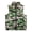 Camouflage, variant on Running Horse Kids Sleeveless Vests with Pockets, Warm Polyester Lightweight Zip up Vest for Winter Fall Everyday Wear