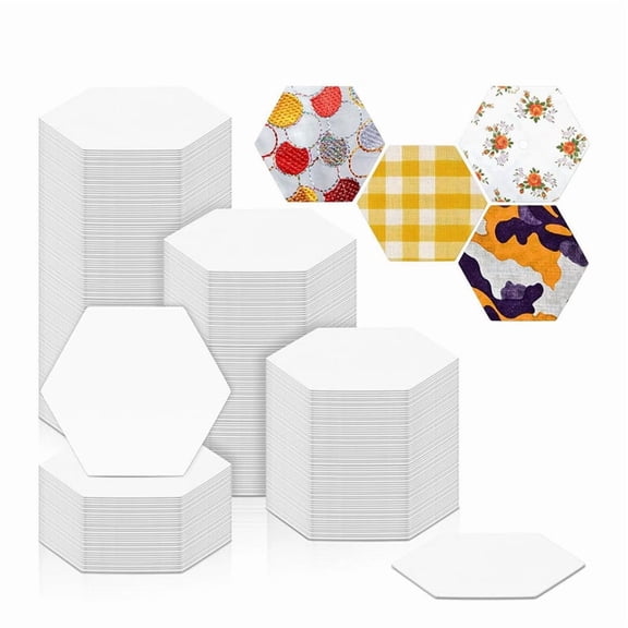 500 * Paper Piecing-White