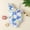 Blue, variant on ibiyuan Girls One Piece Swimsuit Drawstring Ruched Beach Sport Bathing Suit Quickdry Crossback Girls Swimsuit Size 8 Cute Pattern Print Padded Swimwear