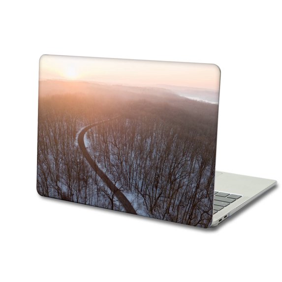 KSK KAISHEK Protective Case Hard Cover Compatible 2022/2021/2020/2019/2018 Released MacBook Air 13 inchs with Touch ID USB Type-C Model: A1932&A2179&A2337 m1 Blue series A 0352