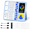 Blue, variant on 5-in-1 Blue Visual Timer and Task Planner Tool for Home School Classroom