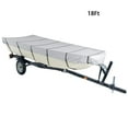 thumbnail image 2 of Boat Cover Waterproof Trailerable Heavy Duty Blue Fit for Jon Boat 18Ft Long and Beam Width Up to 75Inch, 2 of 7