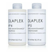 Olaplex No. 4 Bond Maintenance Shampoo and No. 5 Bond Maintenance Conditioner Set for All Hair Types, 8.5 oz Each