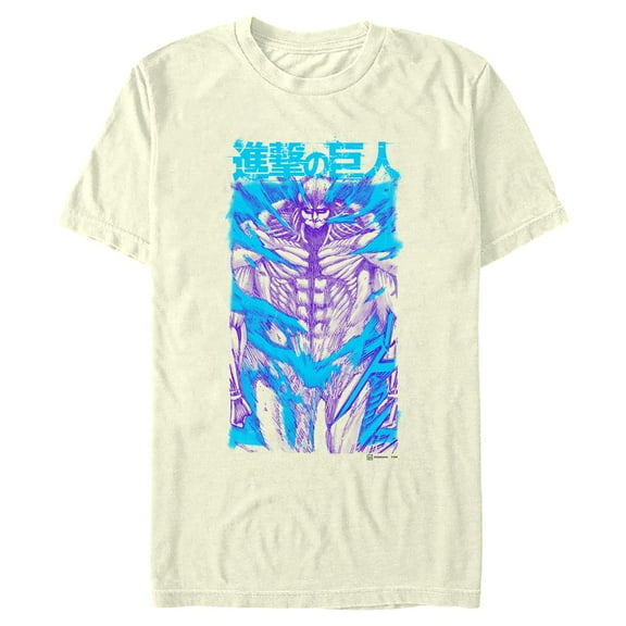 Mens Attack on Titan Armored Titan Overlay T Shirt
