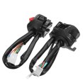 thumbnail image 2 of SPRING PARK 2Pcs/Set Universal Motorcycle Handlebar Horn Turn Signal Light Control Switch, 2 of 7