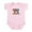 Petal Pink, variant on CafePress - Pocket Doxie Duo Infant Bodysuit - Baby Light Bodysuit, Size Newborn - 24 Months