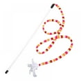 thumbnail image 2 of CNKOO Interactive Cat Training Toys Tease Cat Wand Toy with Feather Head and Bells, 2 of 7