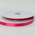 thumbnail image 2 of JenlyFavors 3/8" Double Face Satin Ribbon With Gold Edge Hot Pink 50 yards, 2 of 5