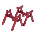 thumbnail image 2 of colcolo 2 Pieces RC Car Work Stand Compact Professional Aluminum Alloy for 1/18 Red, 2 of 8