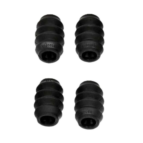 KarParts360 For Dodge Dart 2013 2014 2015 2016 Disc Brake Caliper Bushing | 4 Pieces | Rubber Boot Material | Black Boot | Bolts Excluded | Caliper Grease Excluded