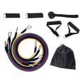 thumbnail image 1 of Bandas de resistencia shamjiam 11pcs para Ejercicio en Interiores Yoga Entrenamiento Gimnasio, 1 of 9