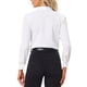 thumbnail image 3 of Camiseta Leotardo INSPIRE CHIC para Mujer, Casual de Negocios con Cuello, Botones, Manga Larga, Body Top XL Blanco, 3 of 6