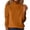 440#Saffron, variant on Womens Sweaters Turtleneck Long Sleeve Pullover Casual Knitted Pullover Warm Cozy Tops Fall Winter Clothes Black L