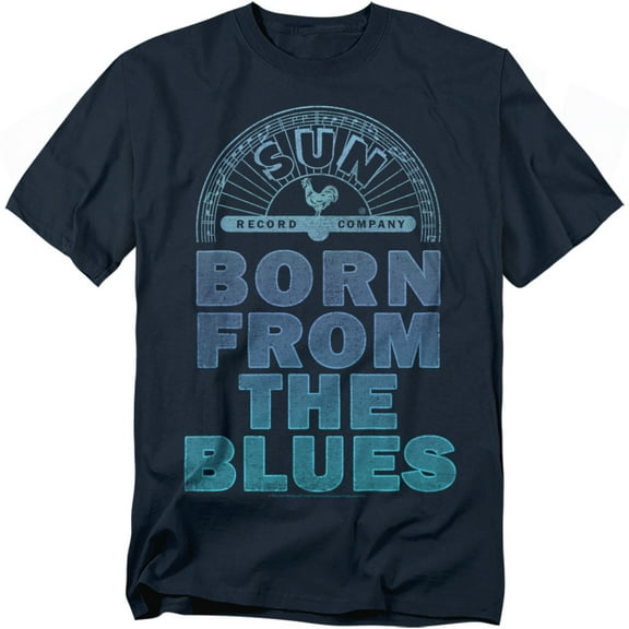 Sun Records T-Shirt Born From The Blues Unisex Graphic Tee for Men & Women