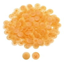 Uxcell 150Pcs Plastic Screw Caps for Phillips Screws Head, 17mm Screw Cap Covers, Yellow