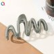 thumbnail image 1 of XWSHYW Herramientas de Peinado Clip de Captura Grande de Metal, Horquilla con Forma de Serpiente, Diseño Femenino, Clip de Tiburones, Pinza para El Cabello con Sensación de Grado, 1 of 2