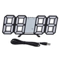 thumbnail image 1 of Reloj de pared LED, reloj de pared digital Reloj LED moderno Reloj despertador LED Eleve su experiencia, 1 of 8
