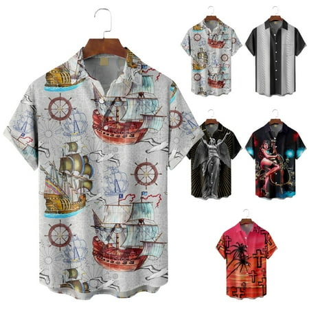 

Men s Women s Aloha Beach Tee Shirts Loose Fit Basic Costume Regular & Big Man Sizes