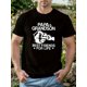 thumbnail image 1 of Camiseta gráfica "Papá y nieto, mejores amigos para toda la vida": camisa informal de poliéster de manga corta para hombre con diseño de "choque de puños", lavable a máquina, para verano., 1 of 6