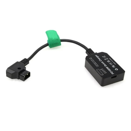 GUYUTING Fast Charging Adapter for V-mount Battery - D-Tap & USB-C PD100W Small & Lightweight Ideal for Long-distance Travel