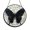 Acrylic 3.5 Inch, variant on Butterfly Silhouette Round Window Hanging – Decorative Glass Art