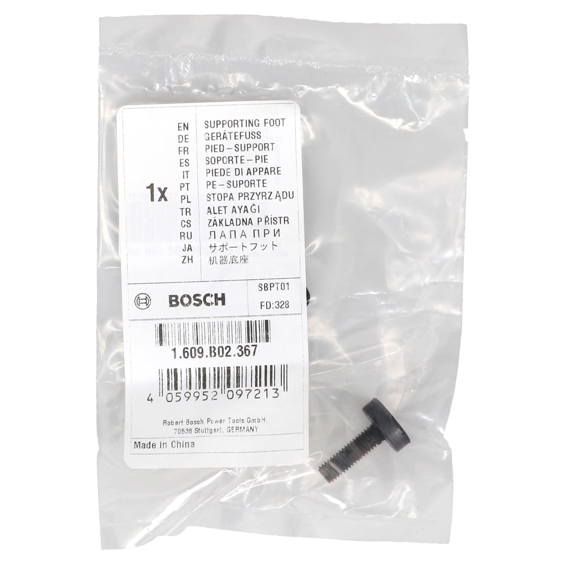 Bosch 1609B02367 Foot for Dual-Bevel Glide Miter Saw CM10GD (4-Pack)
