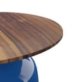 thumbnail image 4 of SEI Furniture Kenova Round Outdoor Accent Table in Blue/Brown, 4 of 4
