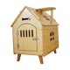 thumbnail image 3 of Casa de madera para mascotas, nido para dormir, ventilación de madera, casa para perros y gatos con techo para Chinchilla, hámster, conejillo de 51cmx37cmx52cm, 3 of 9