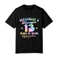 thumbnail image 2 of Officially Teenager 13 Years Of Being Awesome 13th Birthday T-Shirt, OdeJous Funny T-Shirt Black, 2XL, 2 of 5