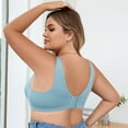 thumbnail image 2 of MissCurvaty Women's Plus Size Full Cup Bra, Perfect Wireless Soft Comfortable Cotton Sleep Bras, 2 of 4
