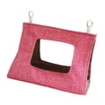 thumbnail image 4 of Hamaca para pájaros Casa de nido de pájaros hamaca colgante, loro de cueva colgante cama para dormir, accesorios para la cama de nido, para maca de L, 4 of 8