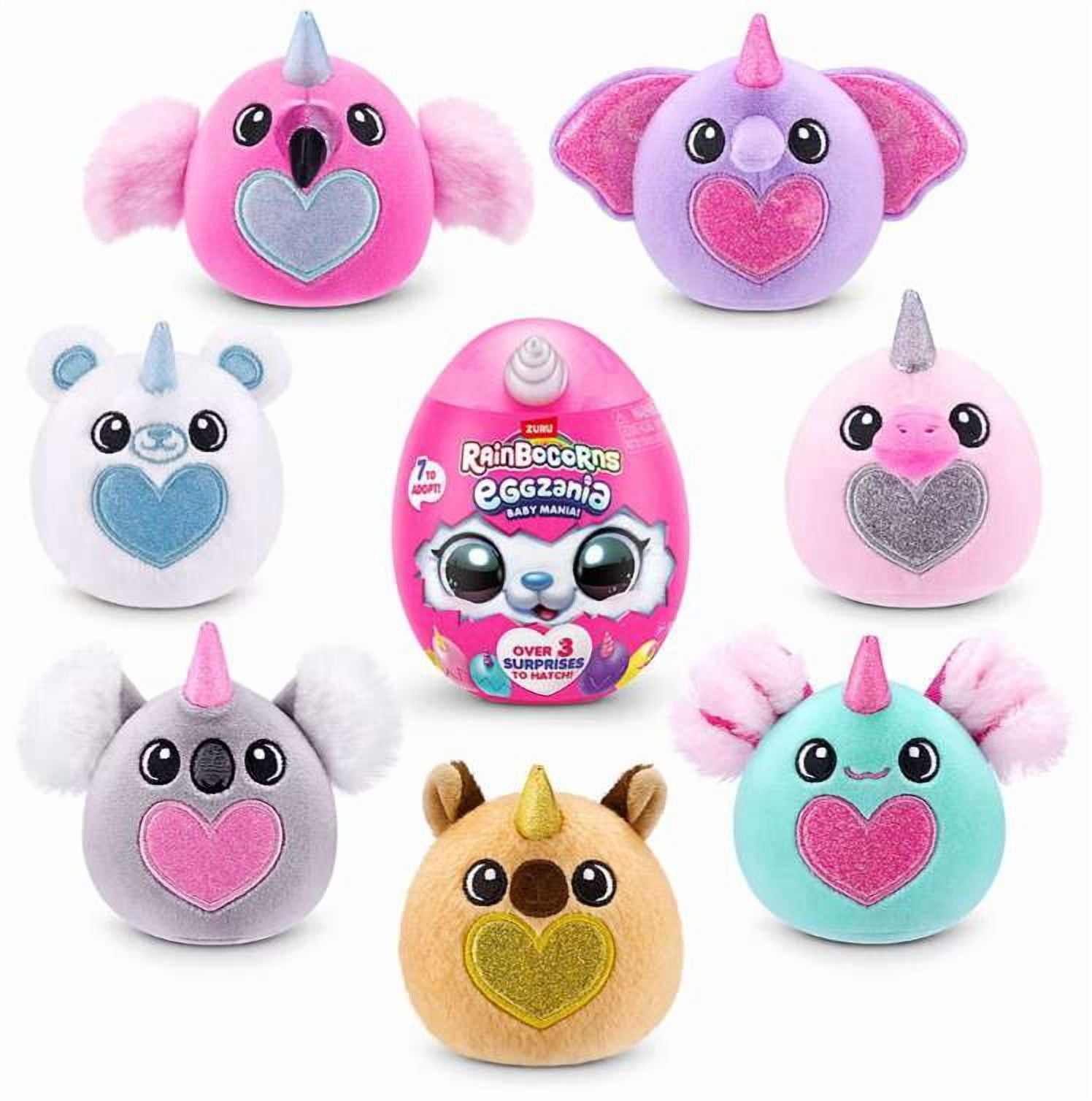 Rainbocorns Eggzania BABY Mania! Mystery Egg Plush 6-Pack [Over 25