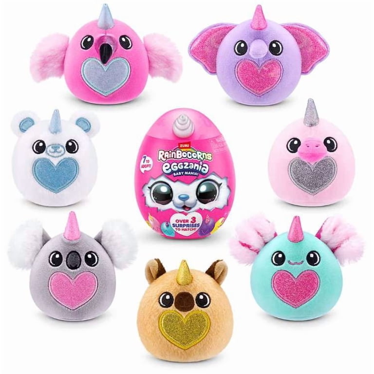 Rainbocorns Eggzania BABY Mania! Mystery Egg Plush 6-Pack [Over 25