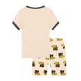 thumbnail image 2 of HWJAD Boys 2 Piece Outfits Set Toddler Kids 100% Viscose Short Sleeve T-Shirts and Shorts Sets Excavator Summer Clothing, 2 of 10
