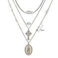 thumbnail image 2 of Gold Cross Necklace Hollow Cross Necklace Cross Necklace Women's Cross Necklace Men's Cross Necklace, 2 of 2